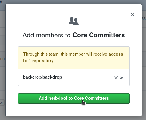 Add herbdool to core committers