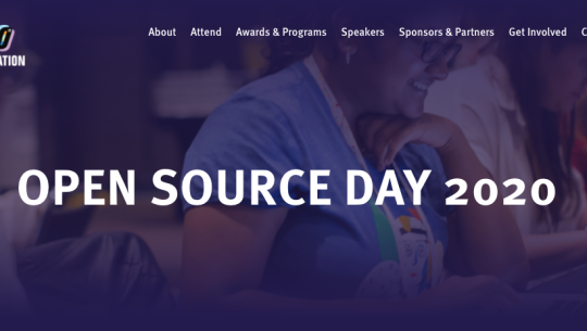 screen shot from Grace Hopper website that shows diverse group of women coding.