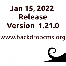 Jan 15, 2022 - Release 1.21.0