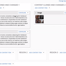 screenshot of layouts