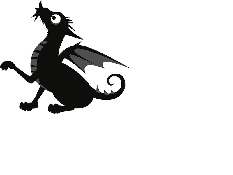 Dragon Drop, Backdrop CMS's mascot